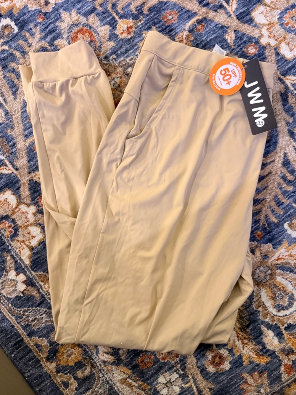 NWT Men's Performance Travel Pants — Tan